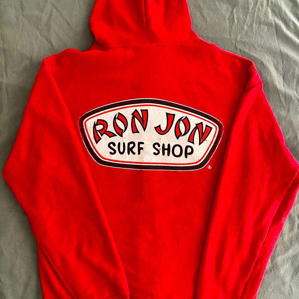 Unisex Ron Jon Red Zipper Jacket